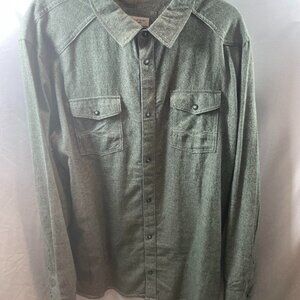 BUCKLE XL Men's Long Sleeve Button Down Shirt